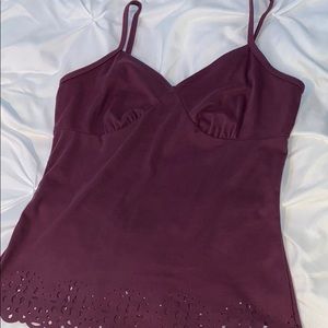 Suede Tank Top